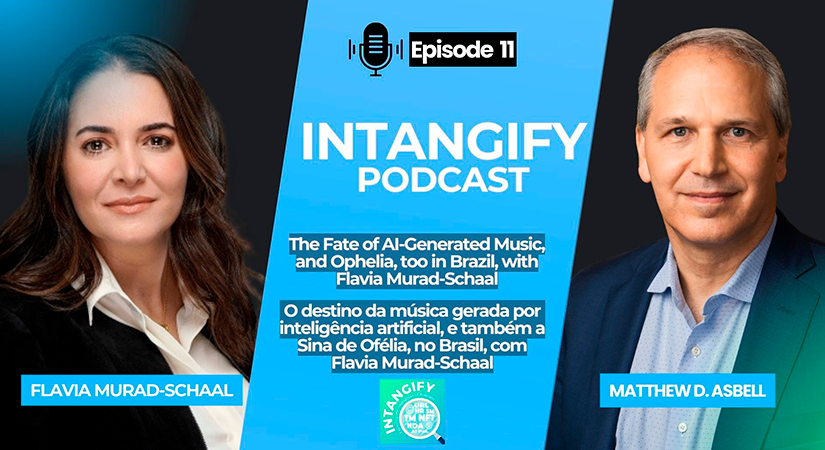 Inteligência Artificial, música viral e os limites do Direito: Flavia Mansur Murad-Schaal participa do podcast Intangify